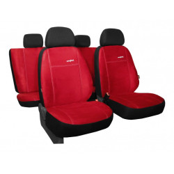 Výpredaj - Poťahy pre FIAT 500 (2007-2022) Comfort (Alcantara) červená