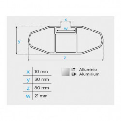 Nosič strešný Alfa high+ blade l Menabo