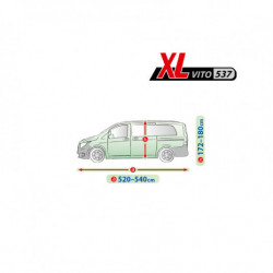 Plachta na auto Mercedes Vito III od 2003 vito - Garage XL