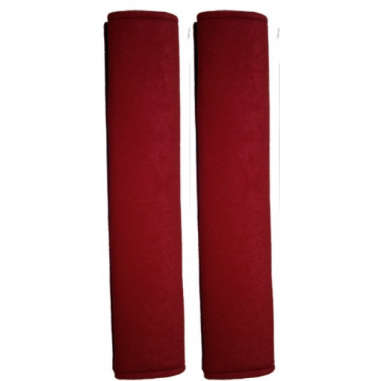 Poťah bezpečnostných pásov bordové 2ks