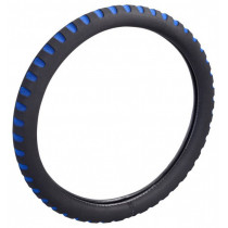 Poťah volantu penový, modrý 37-39cm