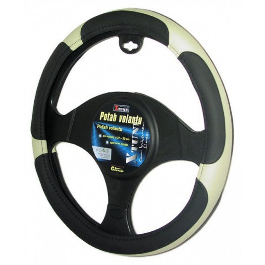 Poťah na volant GRIP béžový 37-39cm