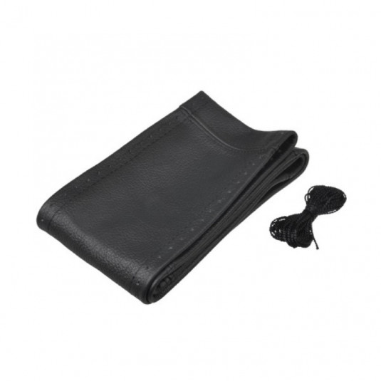 Poťah volantu kožený omotávací 43-45cm