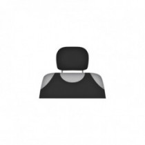 Poťahy na hlavové opierky 2ks čierne