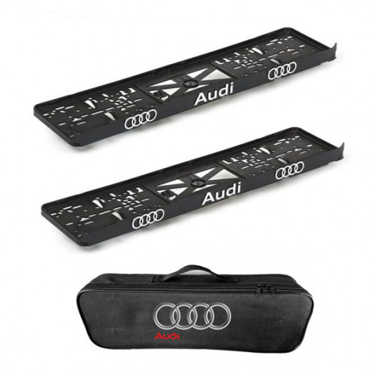 2x podložky ŠPZ  a taška AlfaRomeo - sada