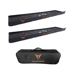 2x podložky ŠPZ  a taška CUPRA - sada