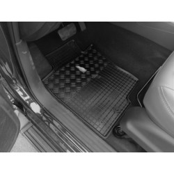 Gumené rohože na mieru pre NISSAN Navara LUX + tunel (5.diel) (od 2016)