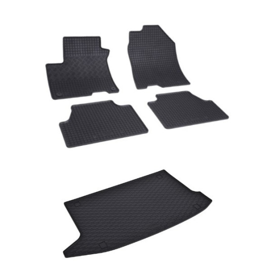 Rohože a vanička pre HYUNDAI Kona - horná poloha (od 2017)