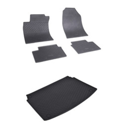 Rohože a vanička pre HYUNDAI i30 HB - dolná poloha (od 2017)