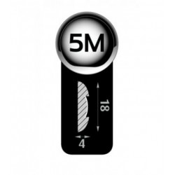 Bočná lišta širka 1,8cm a dĺžka 5m