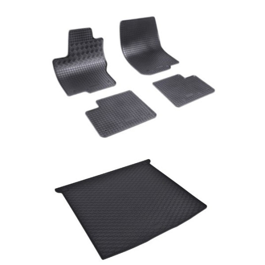 Rohože a vanička pre Mercedes GLE 2015- (W166)