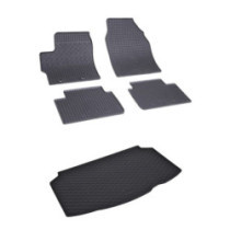 Rohože a vanička pre Mazda 2 Hybrid 22- dolná poloha kufra