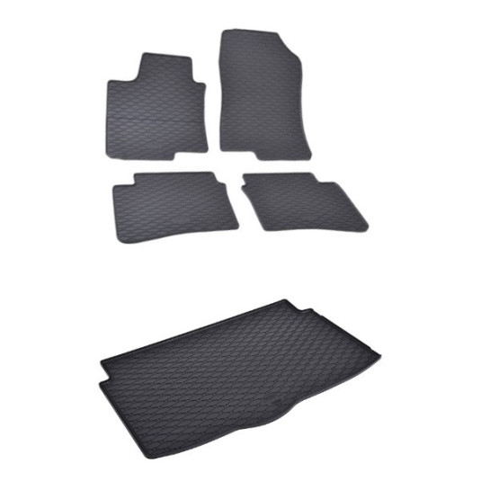 Rohože a vanička pre Hyundai i20 2020- bez medzipodlahy