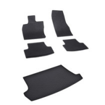 Rohože a vanička pre Volkswagen T-Roc 2017- horná poloha kufra