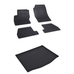Rohože a vanička pre Ford Focus Hatchback 2011- dojazdové koleso