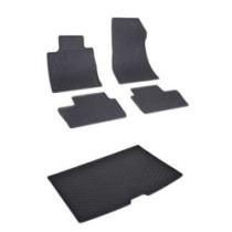 Rohože a vanička pre Nissan Juke 2020- horná a dolná poloha kufra