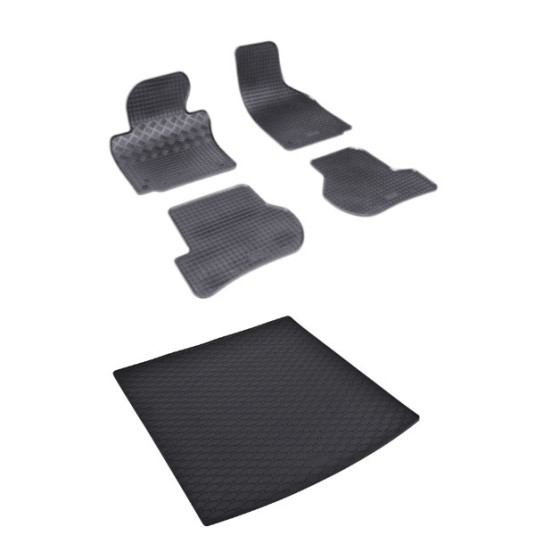 Rohože a vanička pre VOLKSWAGEN Golf VI variant (2008-2012)