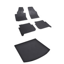 Rohože a vanička pre VOLKSWAGEN Touran dolná poloha (2003-2010)