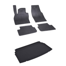 Rohože a vanička pre VOLKSWAGEN Polo HB horná a dolná poloha (od 2017)