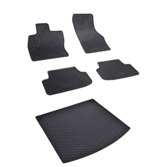 Rohože a vanička pre SEAT Leon ST horná a dolná poloha (od 2014)