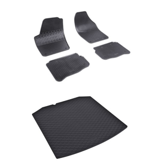 Rohože a vanička pre Škoda Fabia I SD/combi (2000-2008)