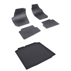 Rohože a vanička pre Škoda Fabia II com (2007-2014)