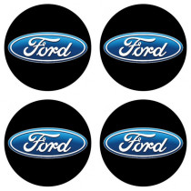 Samolepky živicové 3D FORD 4ks
