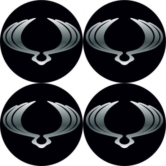 Samolepky živicové 3D Ssang yong 4ks