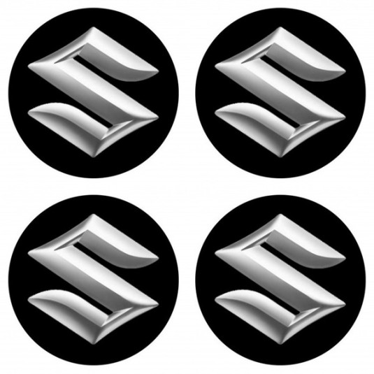 Samolepky živicové 3D SUZUKI 4ks