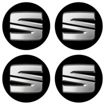 Samolepky živicové 3D SEAT 4ks