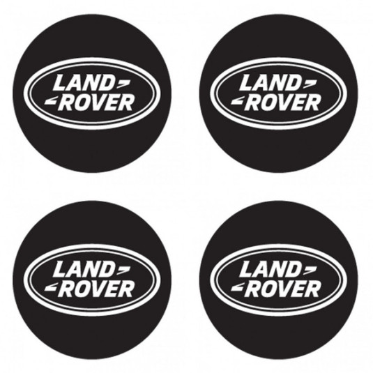 Samolepky živicové 3D Land rover 4ks
