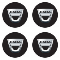 Samolepky živicové 3D DACIA 4ks
