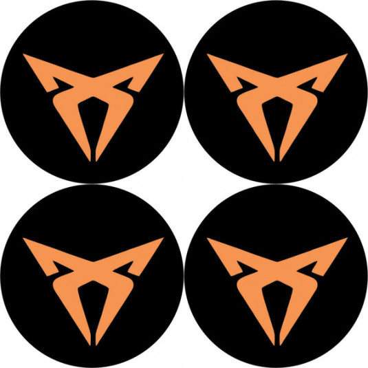 Samolepky živicové 3D DACIA 4ks