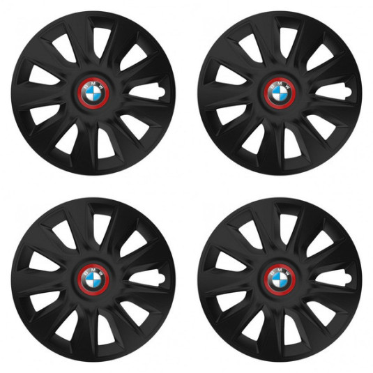 Puklice pre BMW 15 STRATOS RR black