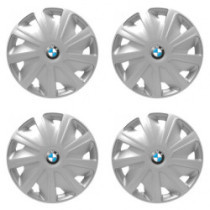 Puklice pre BMW pre dodávky 15 Craft silver