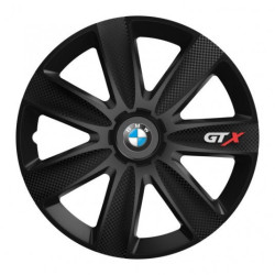 Puklice pre BMW 16 GTX CARBON black