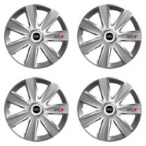 Puklice pre Audi 14 GTX CARBON silver