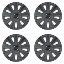 Puklice pre Audi 15 Aviator carbon grafite