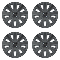 Puklice pre Audi 15 Aviator carbon grafite