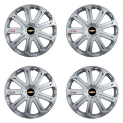 Puklice pre Chevrolet 14 Evo silver