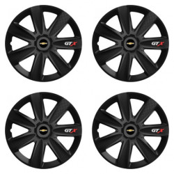 Puklice pre Chevrolet 16 GTX CARBON black
