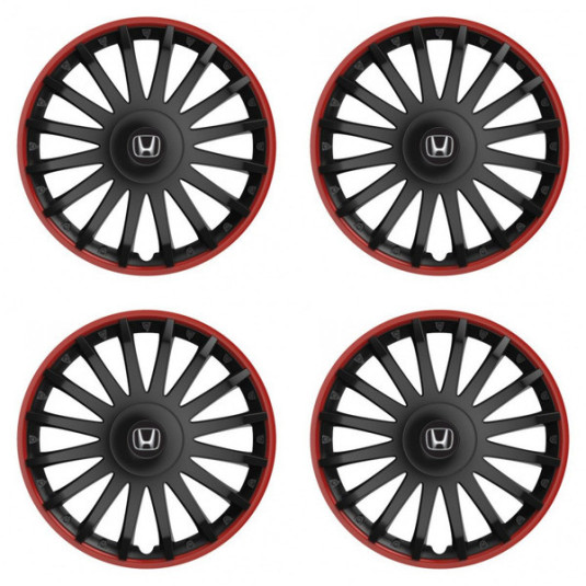 Puklice pre Honda 15 CRYSTAL RO black