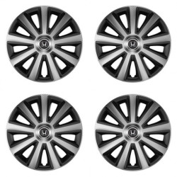 Puklice pre Honda 16 Aviator carbon silver&black