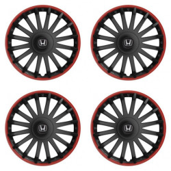 Puklice pre Honda 16 CRYSTAL RO black