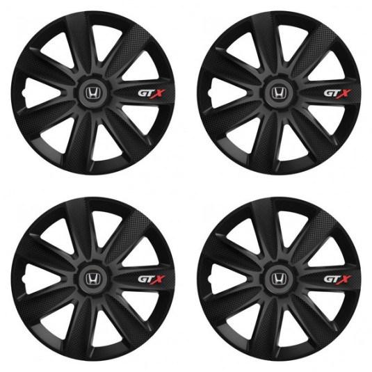 Puklice pre Honda 16 GTX CARBON black