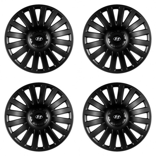 Puklice pre Hyundai 14 Smart black