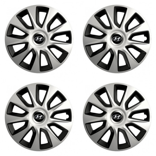 Puklice pre Hyundai 14 STRATOS double colour