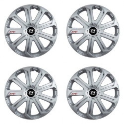 Puklice pre Hyundai 15 Evo silver