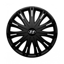 Puklice pre Hyundai 16 SPARK BLACK