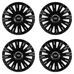 Puklice pre Hyundai 16 ACTIVE RC BLACK